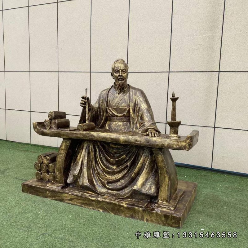 张仲景雕塑3