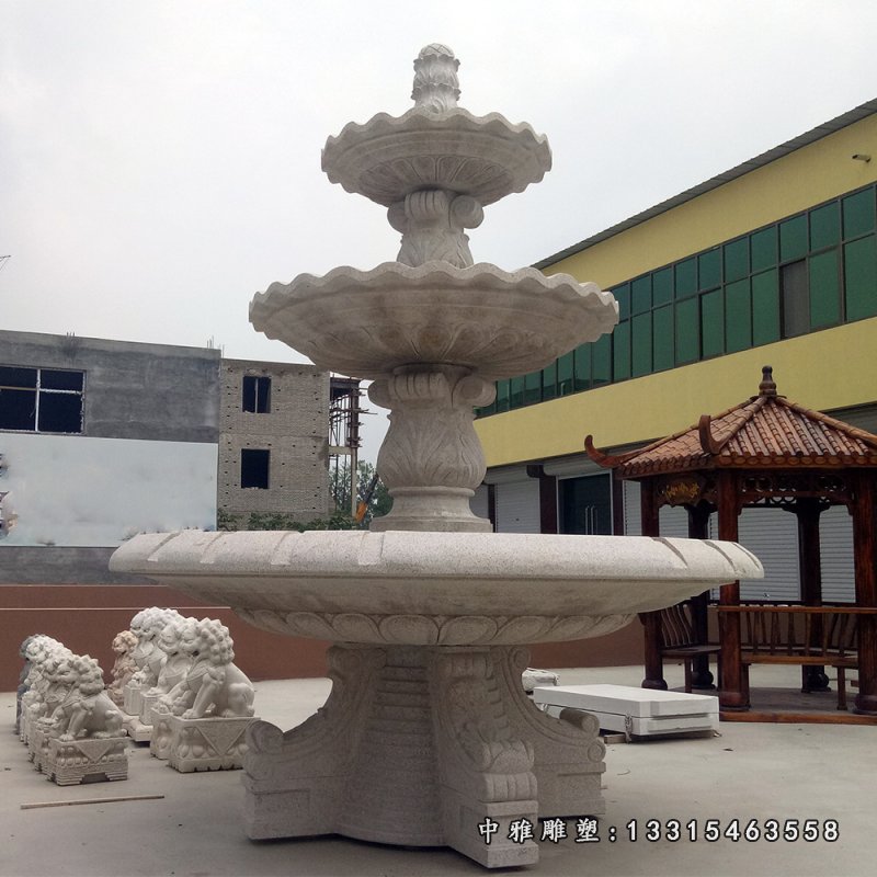 商场门口大型景观喷泉