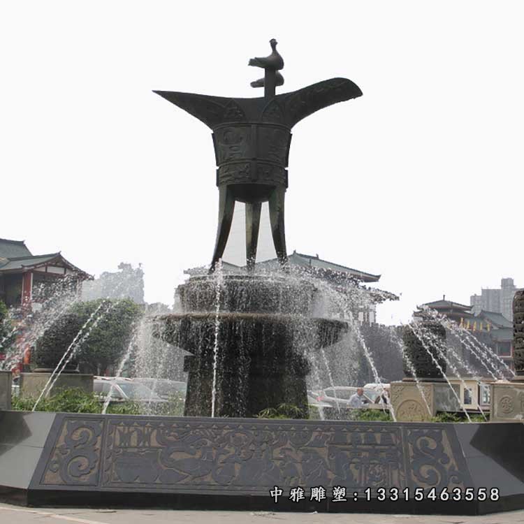 厂家供应石雕喷泉 动物喷泉西式人物喷泉 厂家直销 价格优惠44296