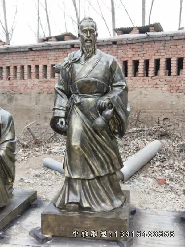 古代名医华佗雕像 (2)