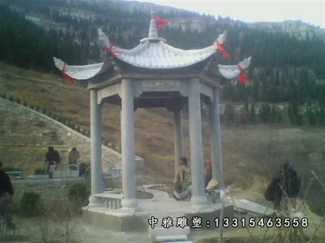 石凉亭，大理石凉亭，古凉亭 (1)
