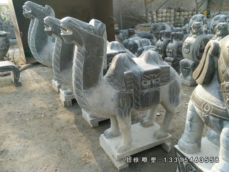 骆驼石雕,青石动物雕塑 (2) 骆驼石雕,青石动物雕塑 (2)