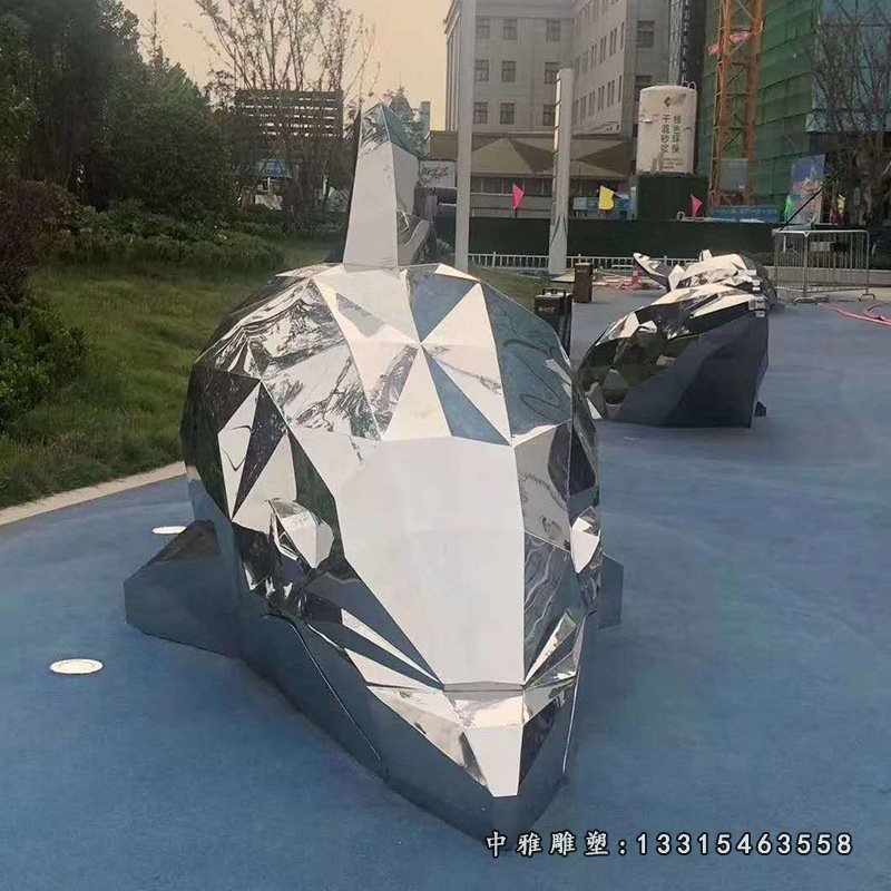 厂家供应镜面不锈钢雕塑城市园林广场校园抽象不锈钢雕塑支持定制67807