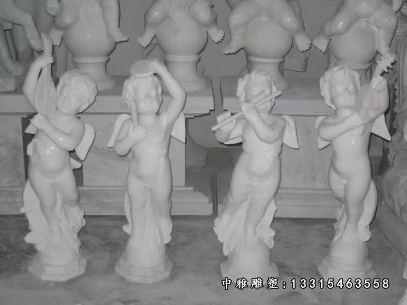 大理石西方音乐小天使