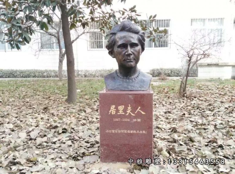 青铜校园名人头像雕塑 (5)