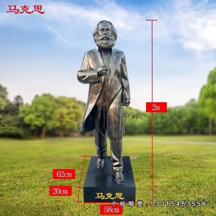 铸铜广场名人雕塑 (3)