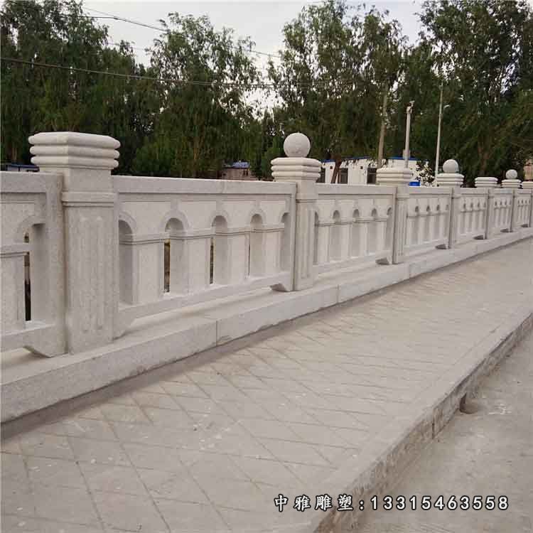 大理石道路两旁栏杆石雕（1）