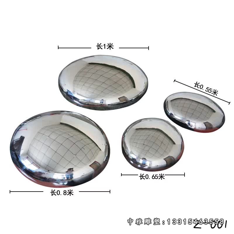 不锈钢水滴景观雕塑