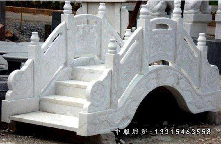 石桥，公园大理石拱桥