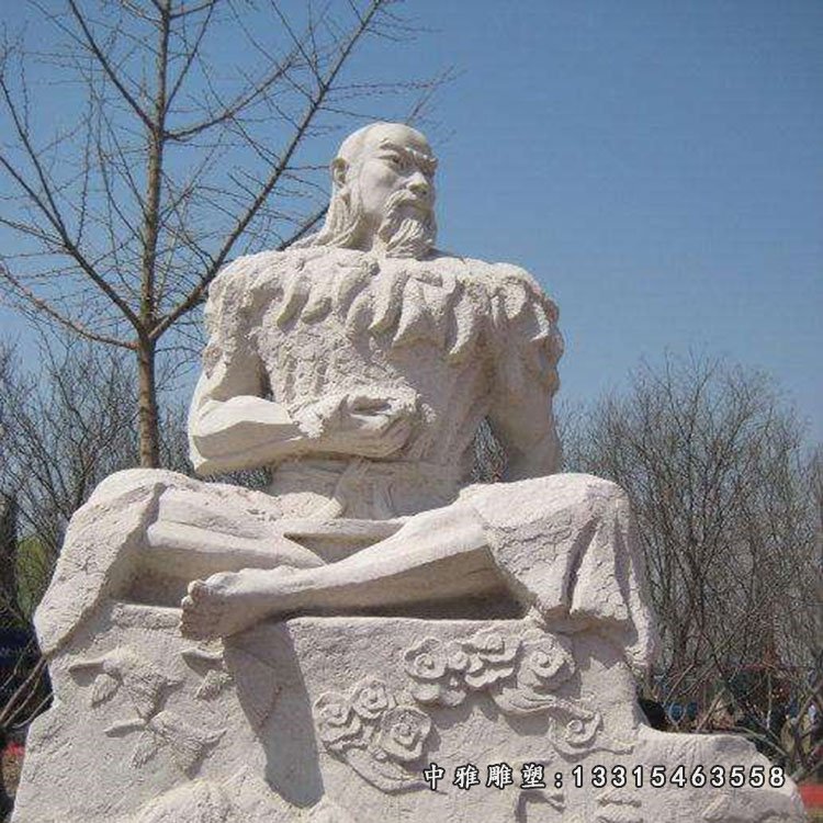 伏羲神话石雕