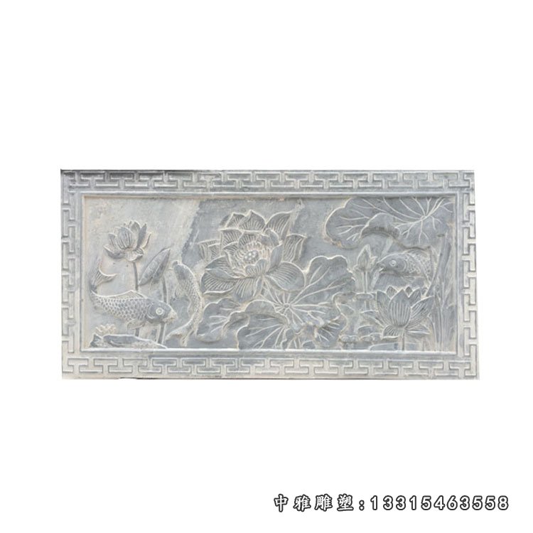 石雕厂家定制景墙现代浮雕 梅兰竹菊浮雕壁画广场人物雕塑壁画72218