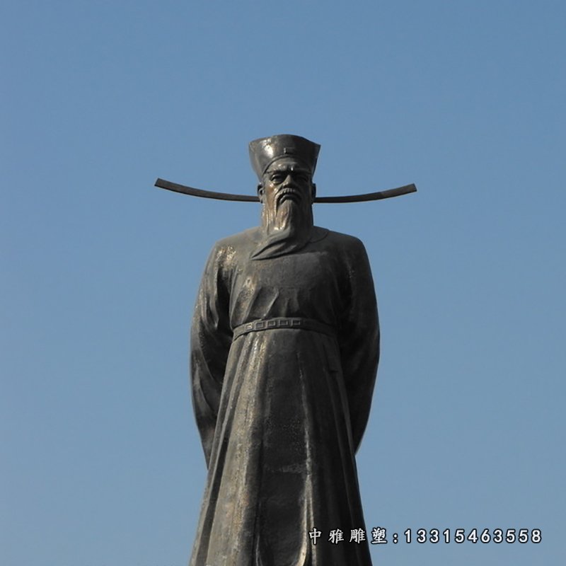 包公铜雕 (3)