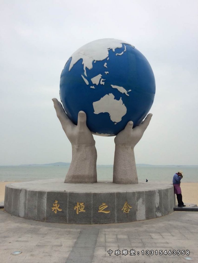 不锈钢广场大型景观球