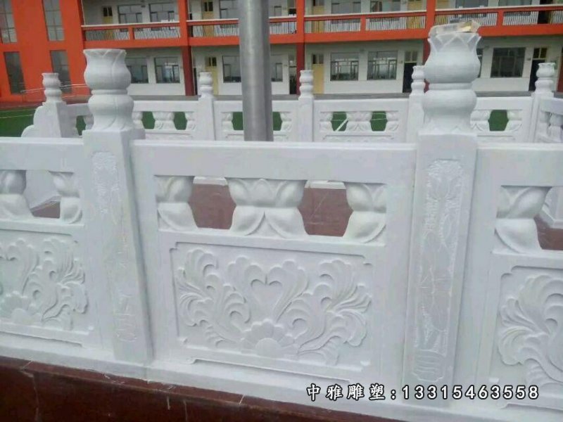 石栏板,汉白玉石栏板,升旗台石栏板 (1)