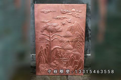 广场景观铜浮雕
