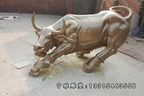 铜雕动物牛雕塑