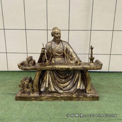 铜雕名医张仲景