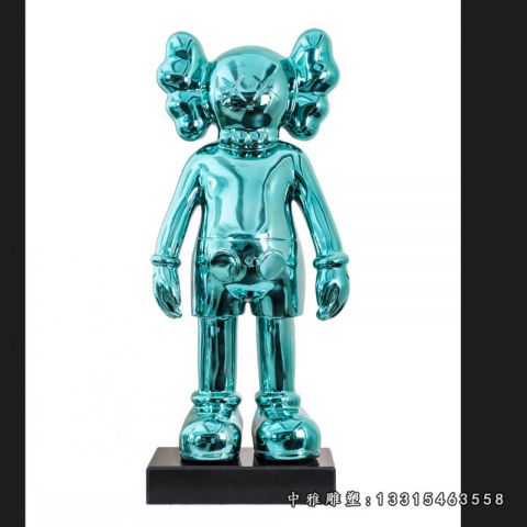 不锈钢动漫机器人雕塑 