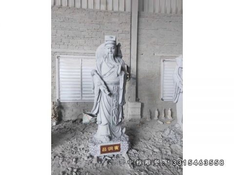 石雕古代人物八仙