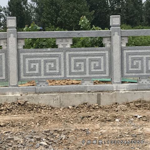石雕景区栏板