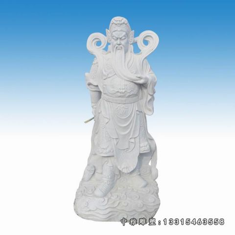 武财神关公石雕