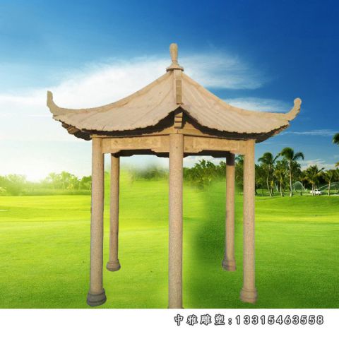 园林凉亭石雕