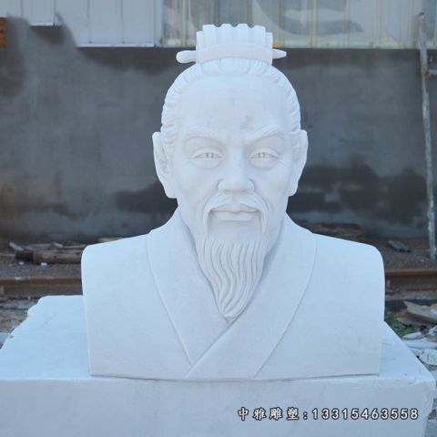 石雕校园孟子