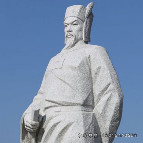 石雕大型范仲淹