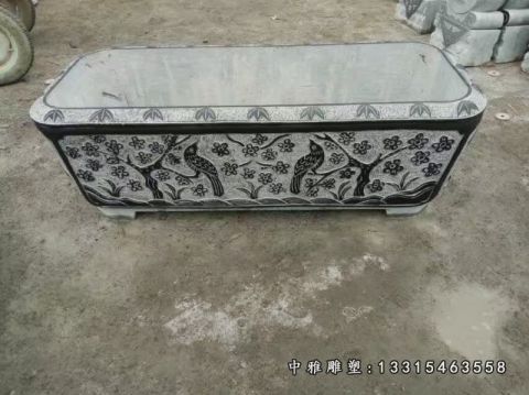 庭院石雕水缸