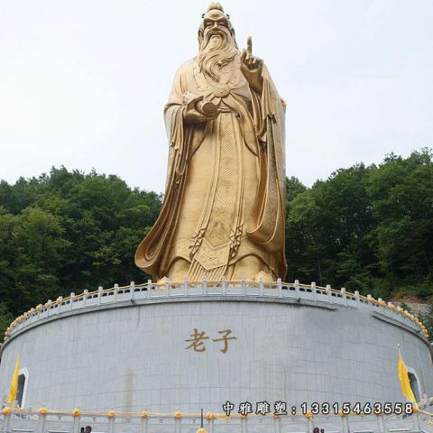 铜雕大型老子