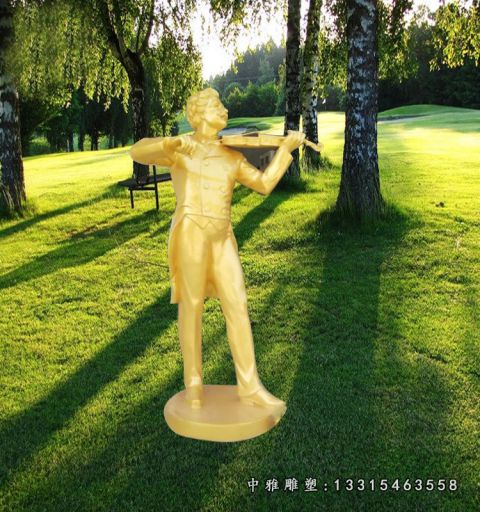 音乐家贝多芬铜雕