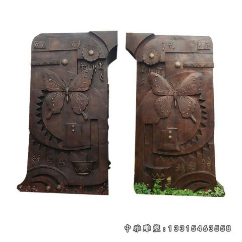 铜雕大型壁画