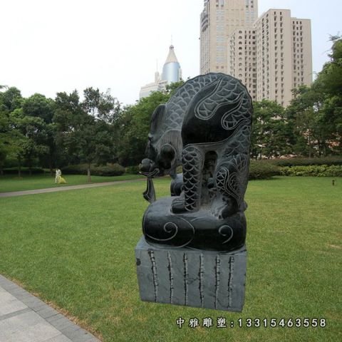 石雕仿古避水兽