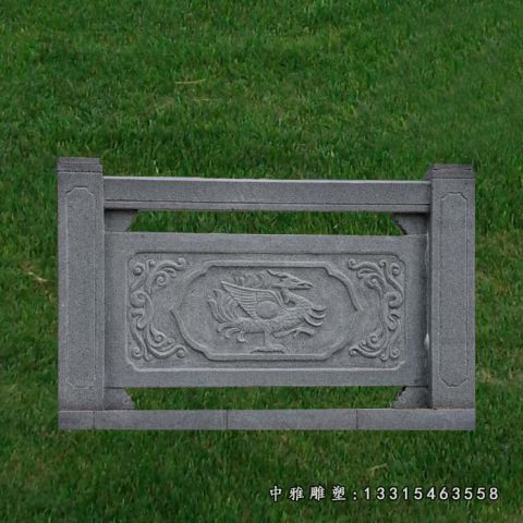 公园石雕栏板