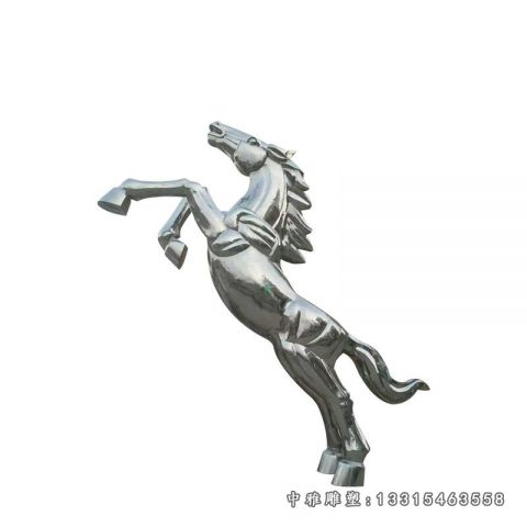 不锈钢动物马雕塑