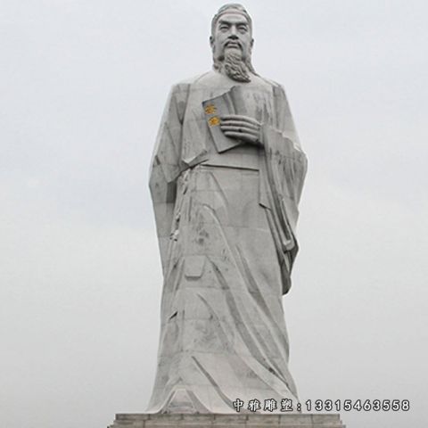 古代茶圣陆羽石雕