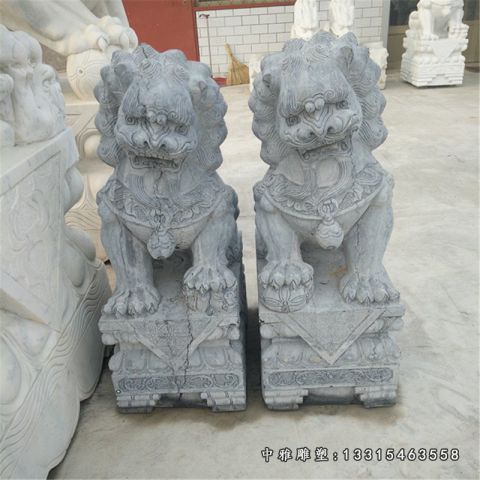 狮子石雕动物