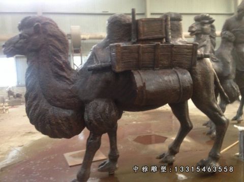 骆驼铜雕动物