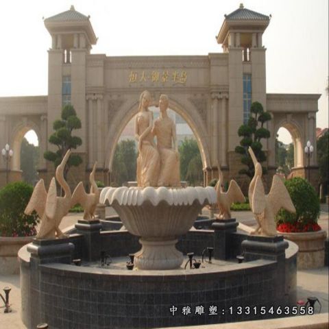 广场石雕喷泉