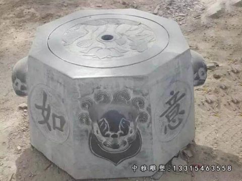 石凳公园雕塑
