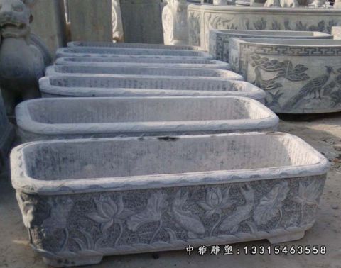 庭院石雕水缸雕塑