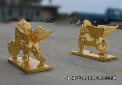 铜雕动物狮子雕塑