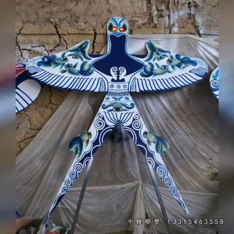 仿真风筝不锈钢景观雕塑