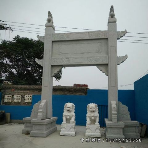 石雕大型景观牌坊
