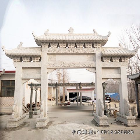 大型石雕景观牌坊
