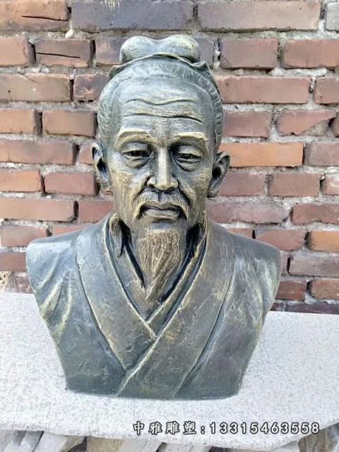 铜雕古代人物华佗