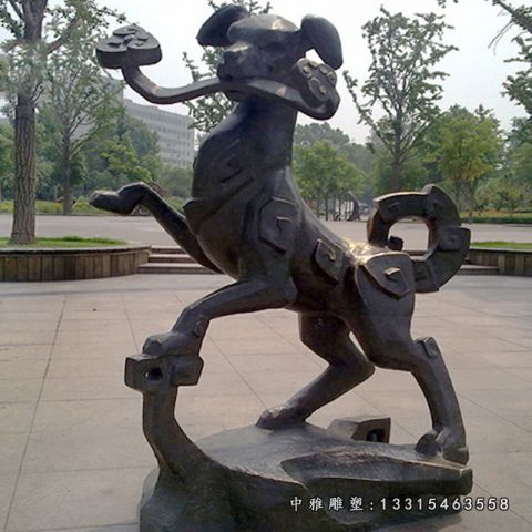 十二生肖铜雕动物雕塑