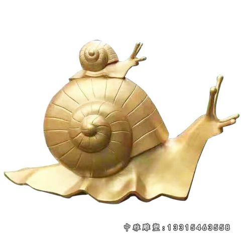 铜雕公园蜗牛