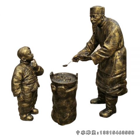 小品铜雕人物雕塑