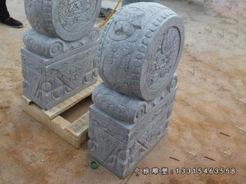 宅门石雕抱鼓